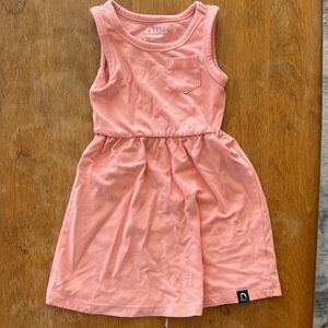 Rags to Raches Coral Sleeveless Dress